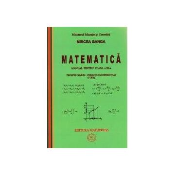 Matematica - manual clasa a XI - a - Trunchi comun + curriculum diferentiat
