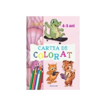 Cartea de colorat 4-5 ani