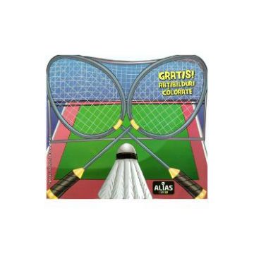Badminton. Abtibilduri colorate