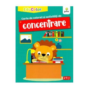 Carte de colorat si activitati de concentrare. EduColor