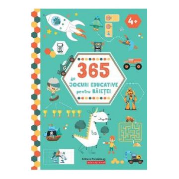 365 de jocuri educative pentru baietei 4 ani+