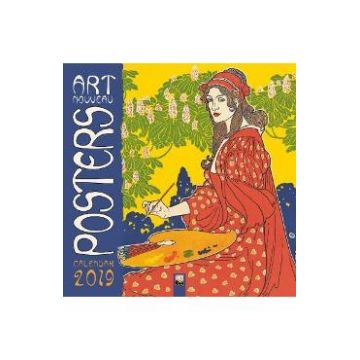 Art Nouveau Posters Wall Calendar 2019 (Art Calendar)