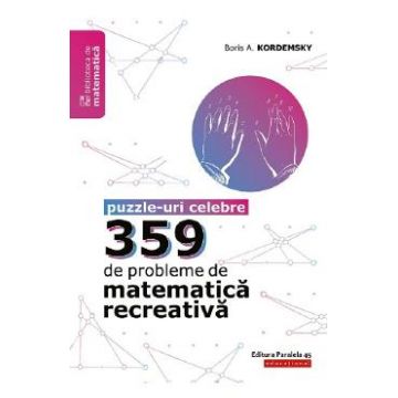 359 de probleme de matematica recreativa - Boris A. Kordemsky