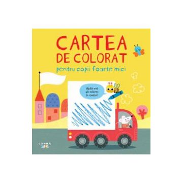 Cartea de colorat pentru copii foarte mici