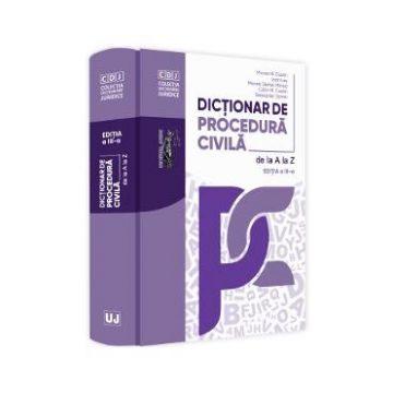 Dictionar de procedura civila de la A la Z Ed.3 - Mircea N. Costin, Ioan Les