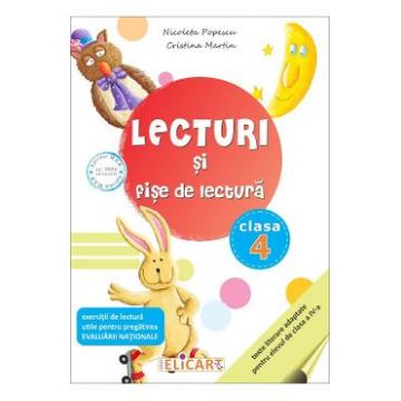 Lecturi si fise de lectura - Clasa 4 - Nicoleta Popescu, Cristina Martin