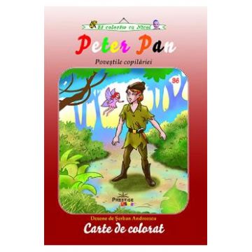 Peter Pan. Povestile copilariei - Carte de colorat