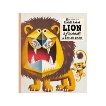 Lion And Friends: A Pop-Up Book - Rudolf Lukes