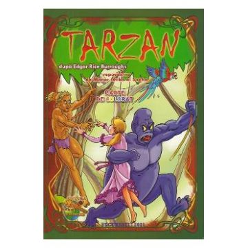 Tarzan. Carte de colorat