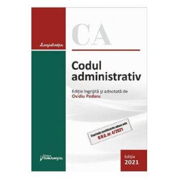 Codul administrativ Act.3 februarie 2021