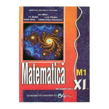 Matematica cls 11 M1 - Ion Mihai, I.V. Maftei, Liviu Parsan, Adela Mihai