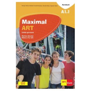 Maximal ART A1.1 - Limba germana - Clasa 5 L2 - Cartea elevului - Giorgio Motta, Elzbieta Krulak-Kempisty, Claudia Brass, Dagmar Gluck