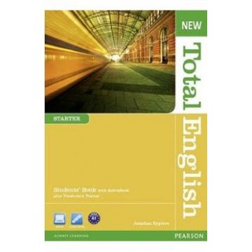 New Total English Starter Students' Book With Active Book Plus Vocabulary Trainer - Jonathan Bygrave