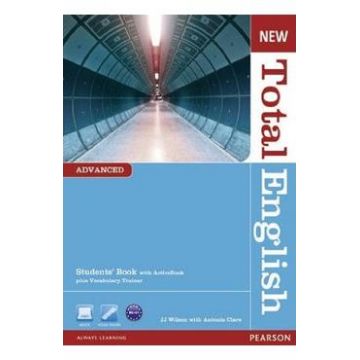 New Total English Advanced Students' Book with Active Book Plus Vocabulary Trainer - Antonia Clare, J. J. Wilson