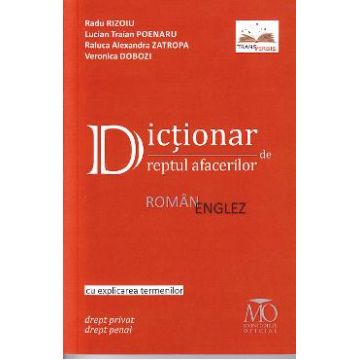 Dictionar de dreptul afacerilor roman-englez - Radu Rizoiu, Lucian Traian Poenaru