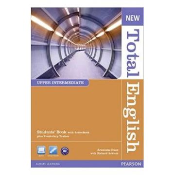 New Total English Upper Intermediate Students' Book with Active Book Plus Vocabulary Trainer - Araminta Crace, Richard Acklam