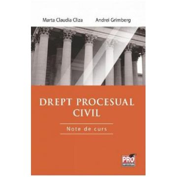 Drept procesual civil. Note de curs - Marta Claudia Cliza, Andrei Grimberg