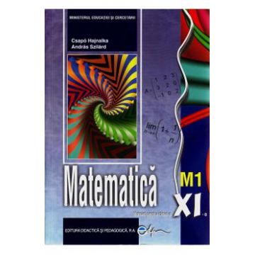 Matematica Cls 11 M1 - Csapo Hajnalka, Andras Szilard