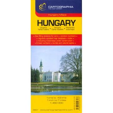 Ungaria - Hungary - Harta Rutiera