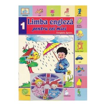 Limba engleza pentru cei mici vol.1 + CD - Georgiana Lupescu