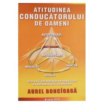 Atitudinea conducatorului de oameni - Aurel Boncioaga
