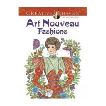 Art Nouveau Fashions. Coloring Book - Ming-Ju Sun