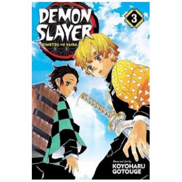 Demon Slayer: Kimetsu no Yaiba Vol.3 - Koyoharu Gotouge