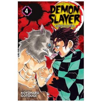 Demon Slayer: Kimetsu no Yaiba Vol.4 - Koyoharu Gotouge