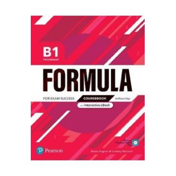 Formula B1 Preliminary Coursebook without key and Interactive eBook - Sheila Dignen, Lindsay Warwick