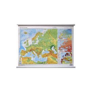 Harta fizica a Europei