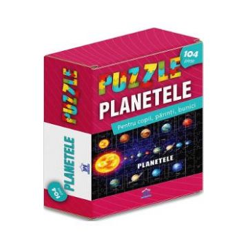 Planetele. Puzzle 104 piese