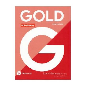 Gold New Edition B1 Preliminary Exam Maximiser with Key - Sally Burgess, Jacky Newbrook