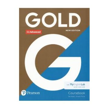 Gold New Edition C1 Advanced Coursebook with MyEnglishLab Pack - Sally Burgess, Amanda Thomas