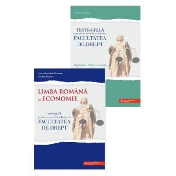 Limba romana si economie. Teste-grila pentru facultatea de drept - Anca Davidoiu-Roman, Cecilia Ionescu