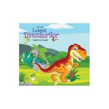 Lumea dinozaurilor - Carte cu clape
