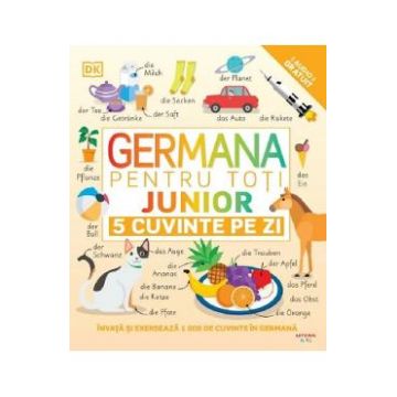 Germana pentru toti: Junior. 5 cuvinte pe zi