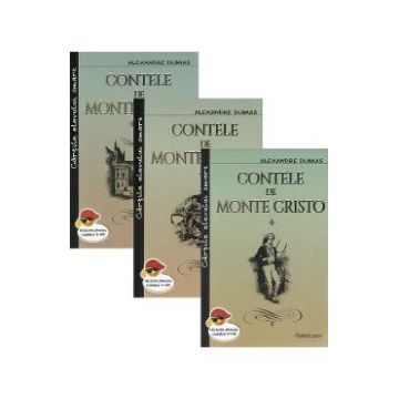 Contele de monte cristo Vol.1 + 2 + 3 - Alexandre Dumas