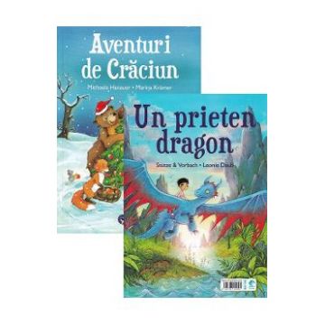 Aventuri de Craciun. Un prieten dragon - Michaela Hanauer, Marina Kramer, Stutze and Vorbach, Leonie Daub