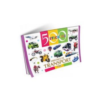 500 stickere - Mijloace de transport