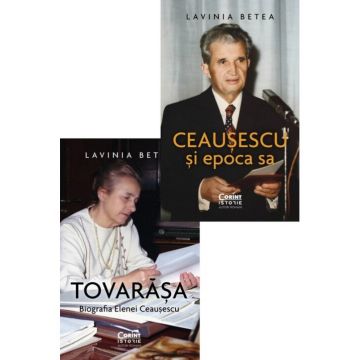 Pachet biografic Elena si Nicolae Ceausescu. Set 2 carti