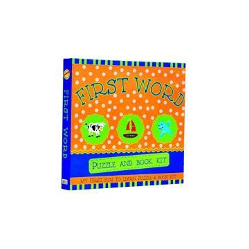 Puzzle & Book Kit: First Words