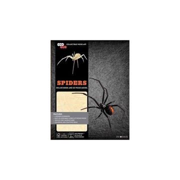 Spiders Deluxe Book and Model Set