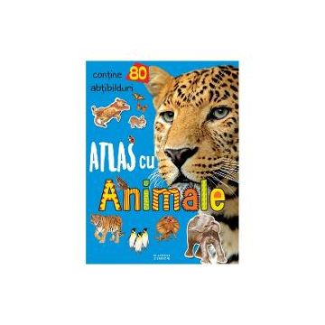 Atlas cu animale - 80 de abtibilduri