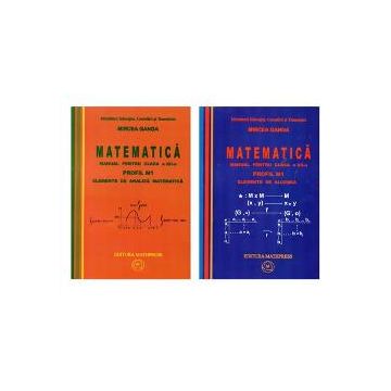 Matematica M1 manual pentru clasa a XII-a (2 vol)