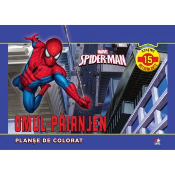 Spider-Man. Planse de colorat