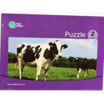 Puzzle 2 Piese – Vacă