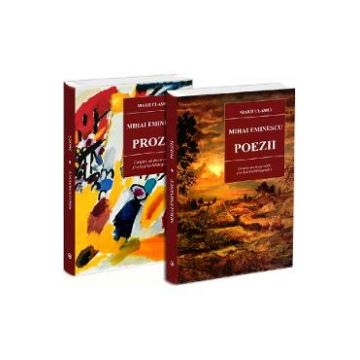 Pachet 2 carti: Poezii + Proza - Mihai Eminescu