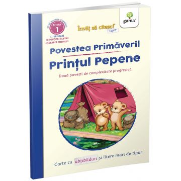 Invăț să citesc de mic! Povestea primăverii • Prințul Pepene