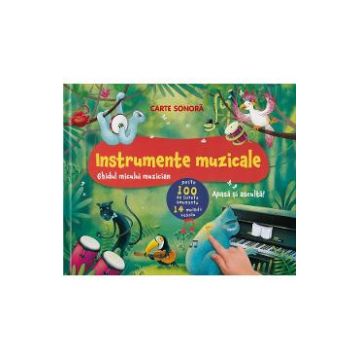 Carte sonora: Instrumente muzicale. Ghidul micului muzician