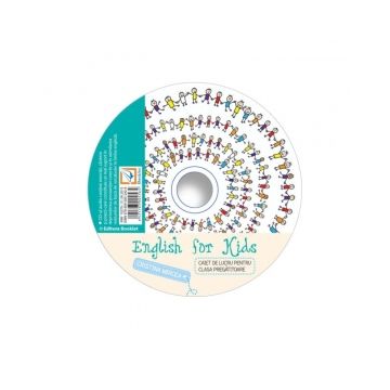 CD audio English for kids, clasa pregatitoare